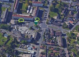 Petit-Couronne - Aerial map view