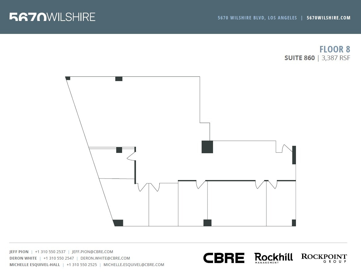 5670 Wilshire Blvd, Los Angeles, CA for lease Floor Plan- Image 1 of 1