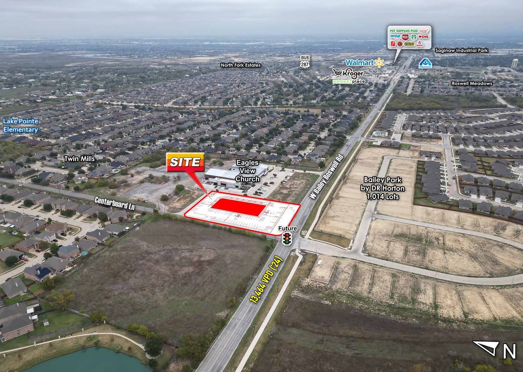 NEC of Bailey Boswell Road & Centerboard Lane, Fort Worth, TX for lease Primary Photo- Image 1 of 4