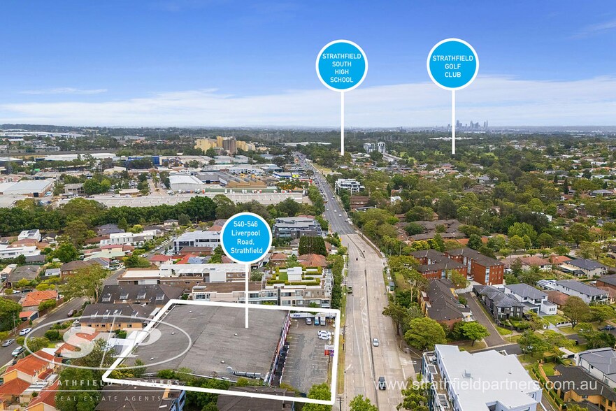 540-546 Liverpool Rd, Strathfield South for sale - Aerial - Image 3 of 6