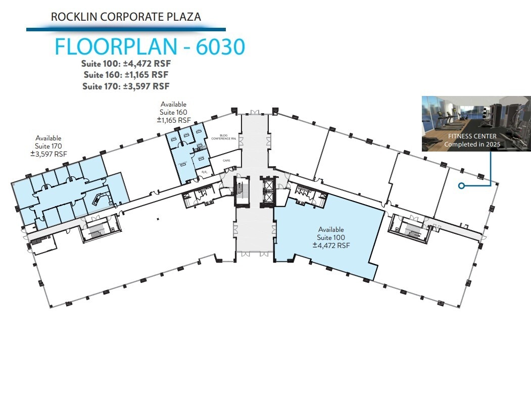 6020 W Oaks Blvd, Rocklin, CA for lease Floor Plan- Image 1 of 1