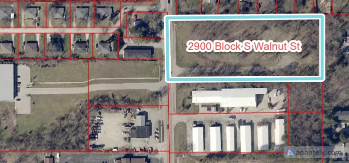 2900 Walnut St, Bloomington, IN for sale - Aerial - Image 2 of 3