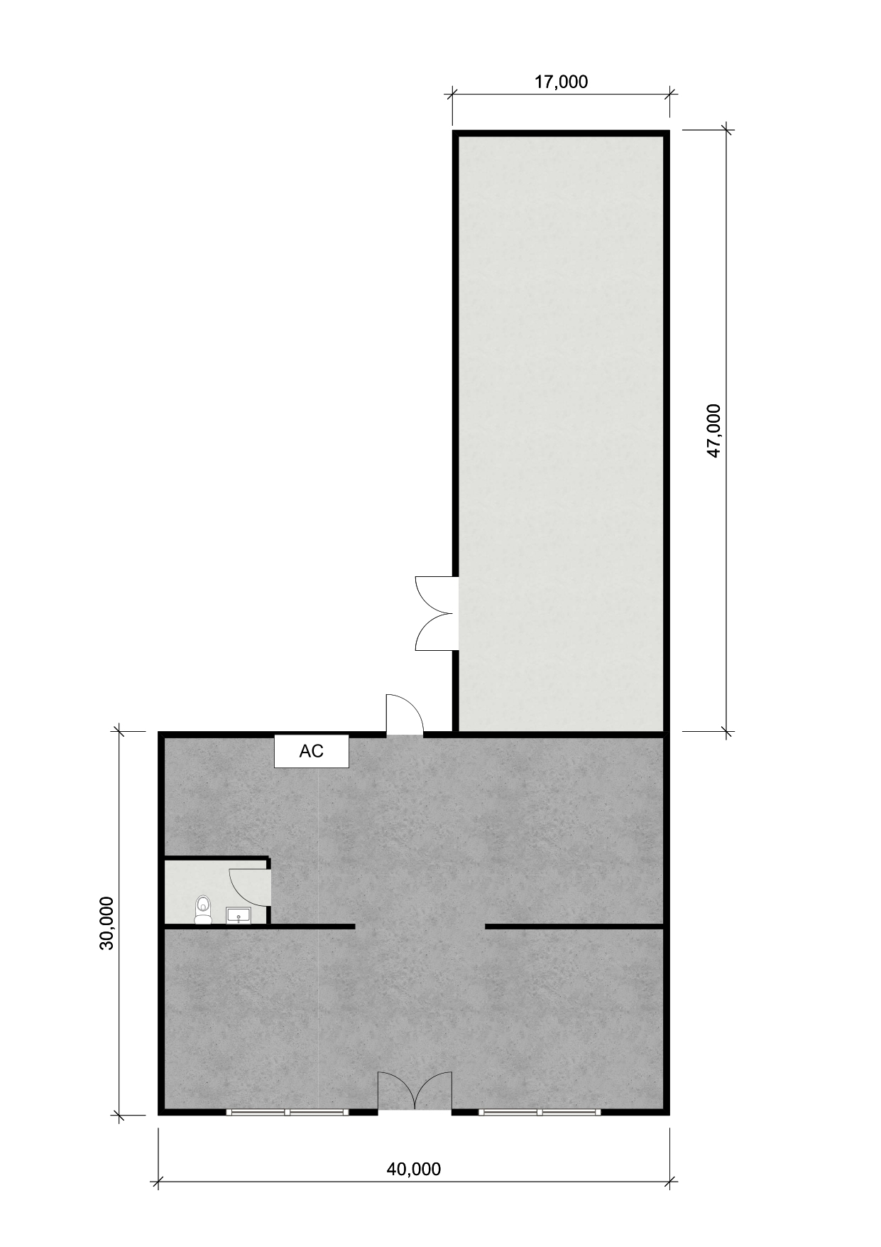 1118 W Church St, Orlando, FL à louer Plan d’étage- Image 1 de 1