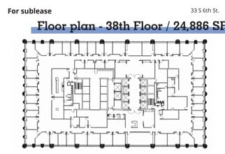 33 S 6th St, Minneapolis, MN à louer Plan d’étage- Image 1 de 1