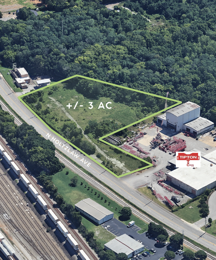 806 N Holtzclaw Ave, Chattanooga, TN for lease Aerial- Image 1 of 3