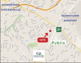 121 W Antrim Dr, Greenville, SC - Aérien  Vue de la carte - Image1