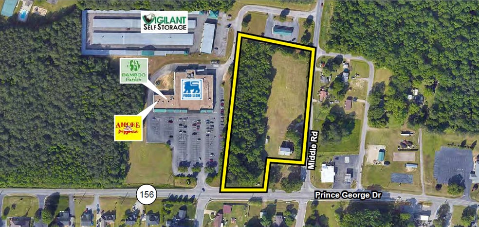 6717 Middle Rd, Prince George, VA for sale - Building Photo - Image 1 of 3
