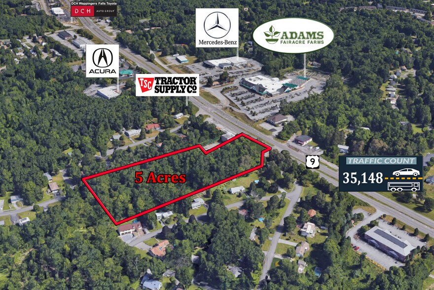 U.S. Route 9, Wappingers Falls, NY à vendre - Photo du bâtiment - Image 1 de 4