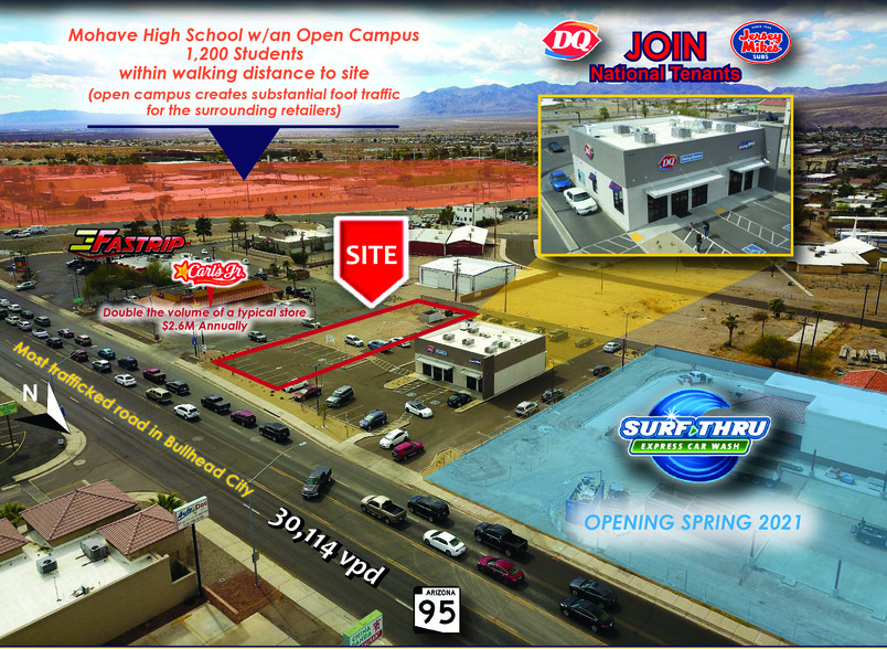 2179 Highway 95, Bullhead City, AZ à vendre - Aérien - Image 1 de 1