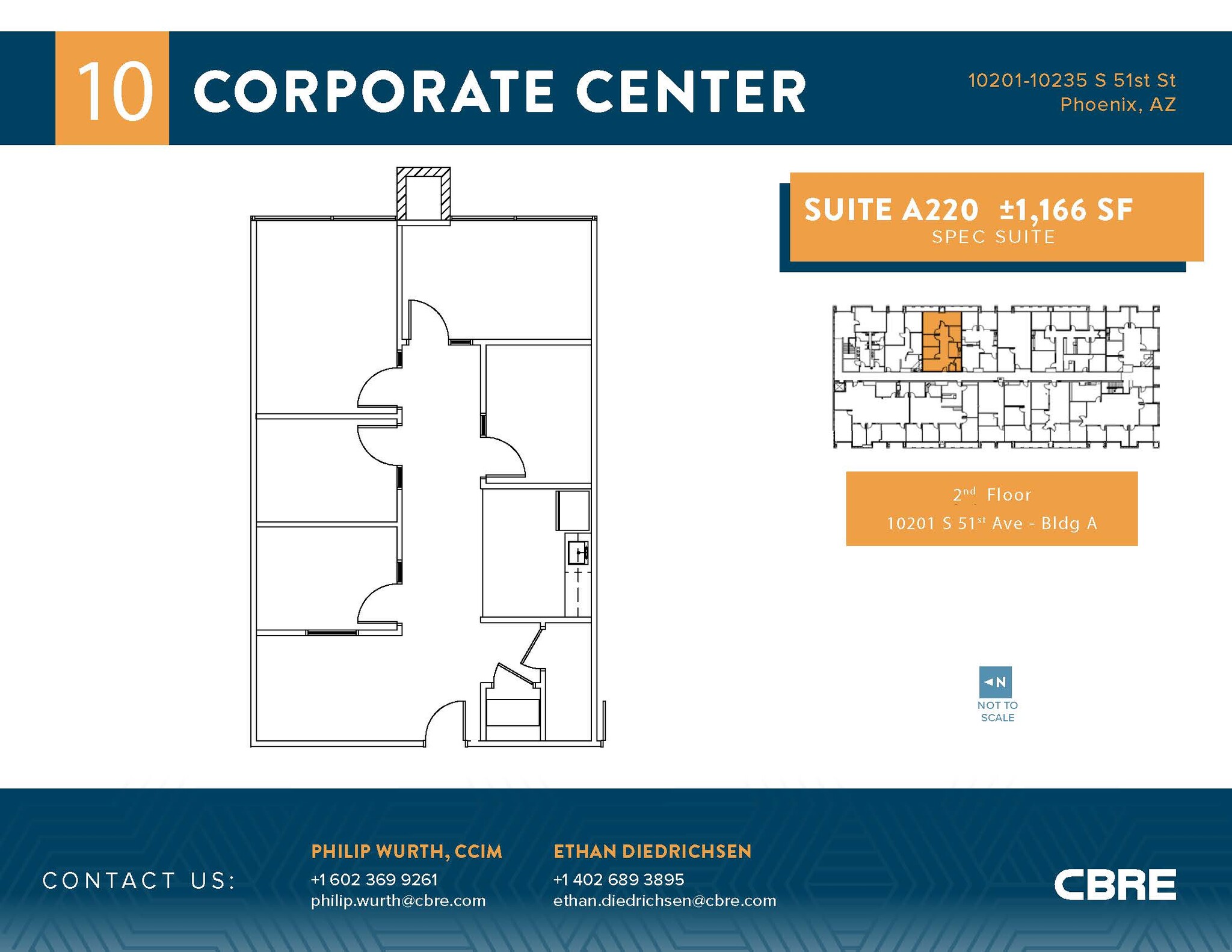 10201 S 51st St, Phoenix, AZ for lease Interior Photo- Image 1 of 1