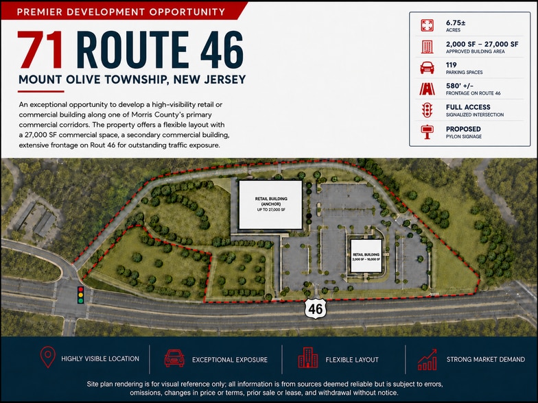 71 Route 46, Mount Olive, NJ à vendre - Autre - Image 1 de 3