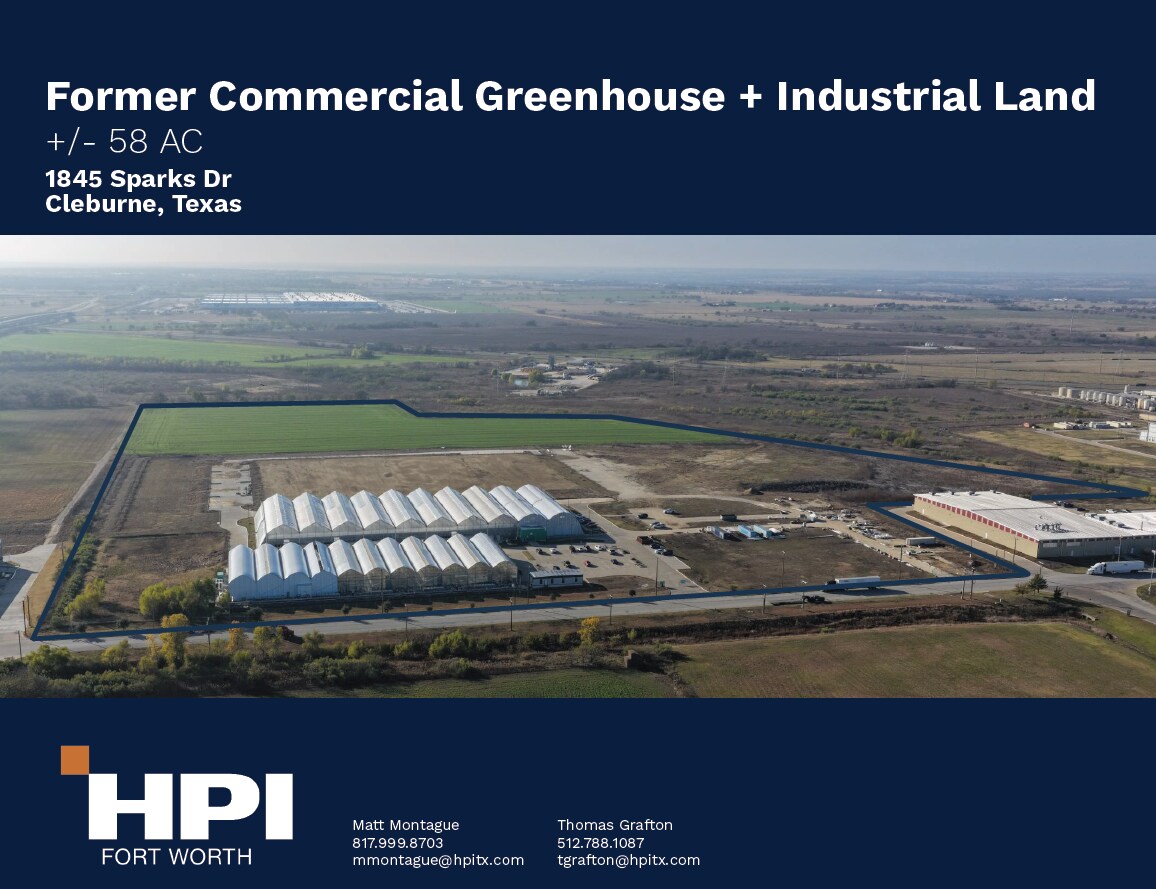 1845 Sparks Dr, Cleburne, TX à vendre Photo principale- Image 1 de 6