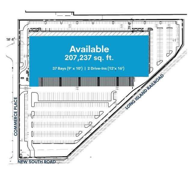 125 New South Rd, Hicksville, NY for lease - Floor Plan - Image 3 of 3