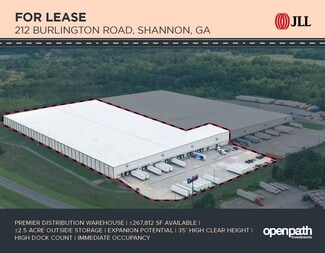 Plus de détails pour 212 Burlington Rd, Shannon, GA - Industriel à louer