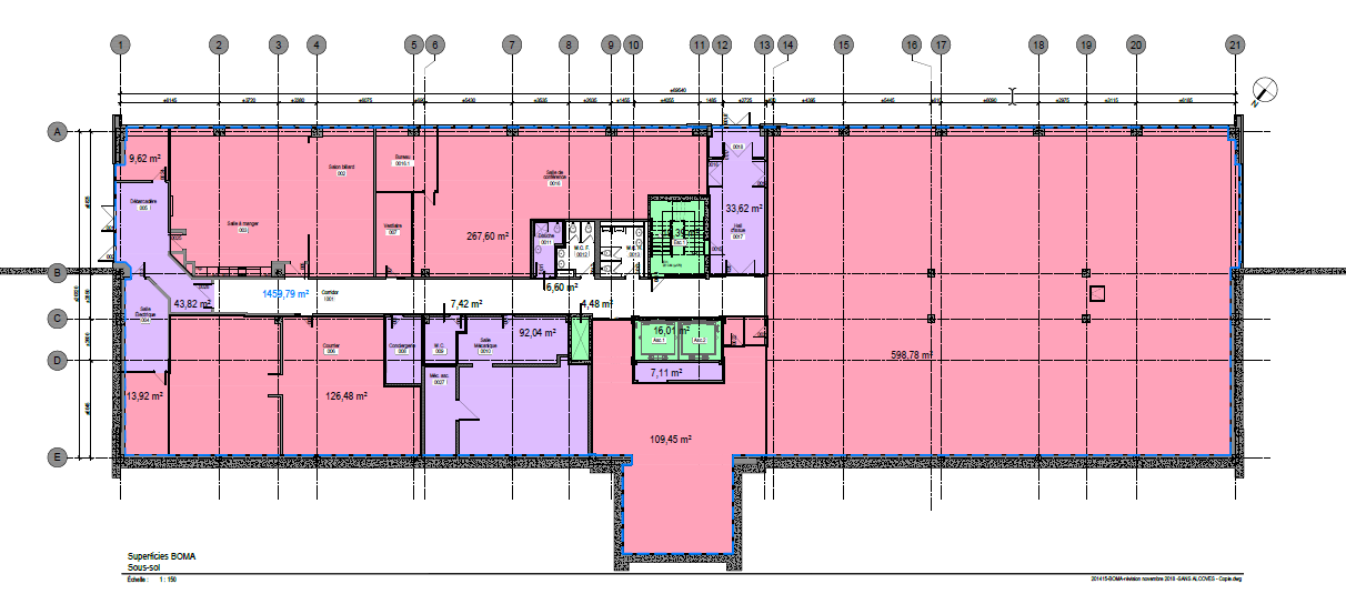 2475 Boul Laurier, Québec, QC à louer Plan d’étage- Image 1 de 5