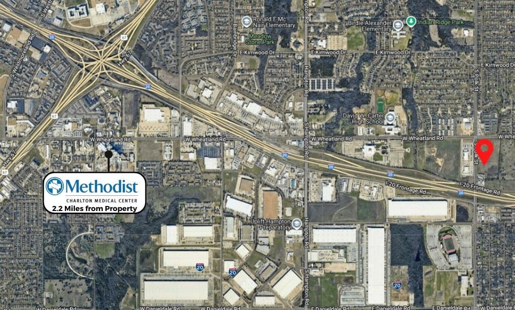 8602 Polk Street, Dallas, TX à vendre Photo du bâtiment- Image 1 de 3