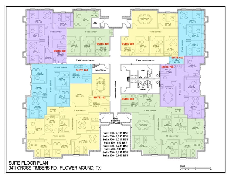 3411 Cross Timbers Rd, Flower Mound, TX for sale - Floor Plan - Image 2 of 14