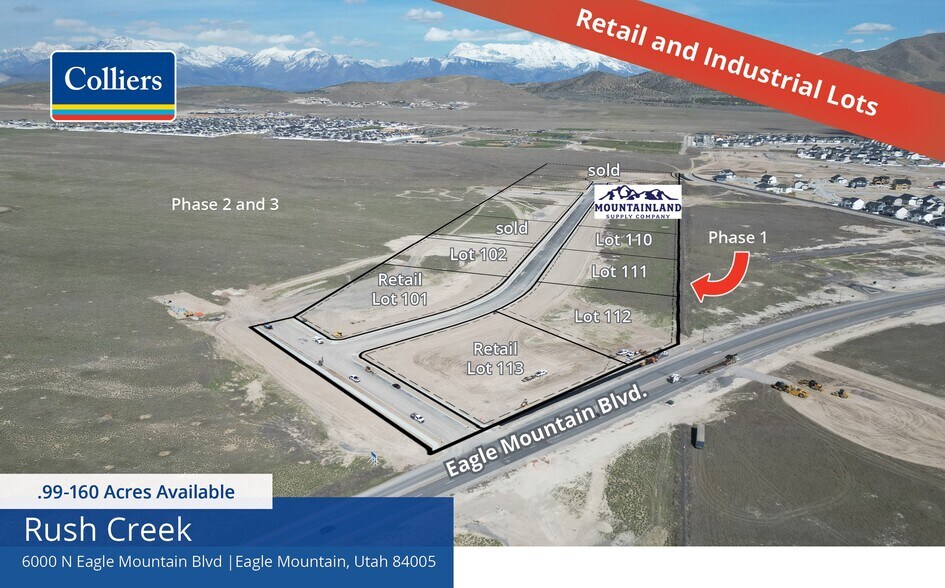 6000 N. Eagle Mountain Blvd., Eagle Mountain, UT à vendre - Photo du bâtiment - Image 2 de 4