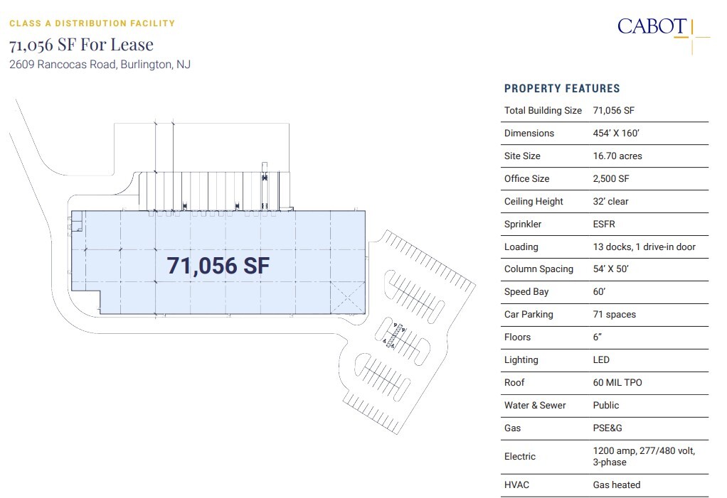 2609 Rancocas Rd, Burlington, NJ for lease Site Plan- Image 1 of 1