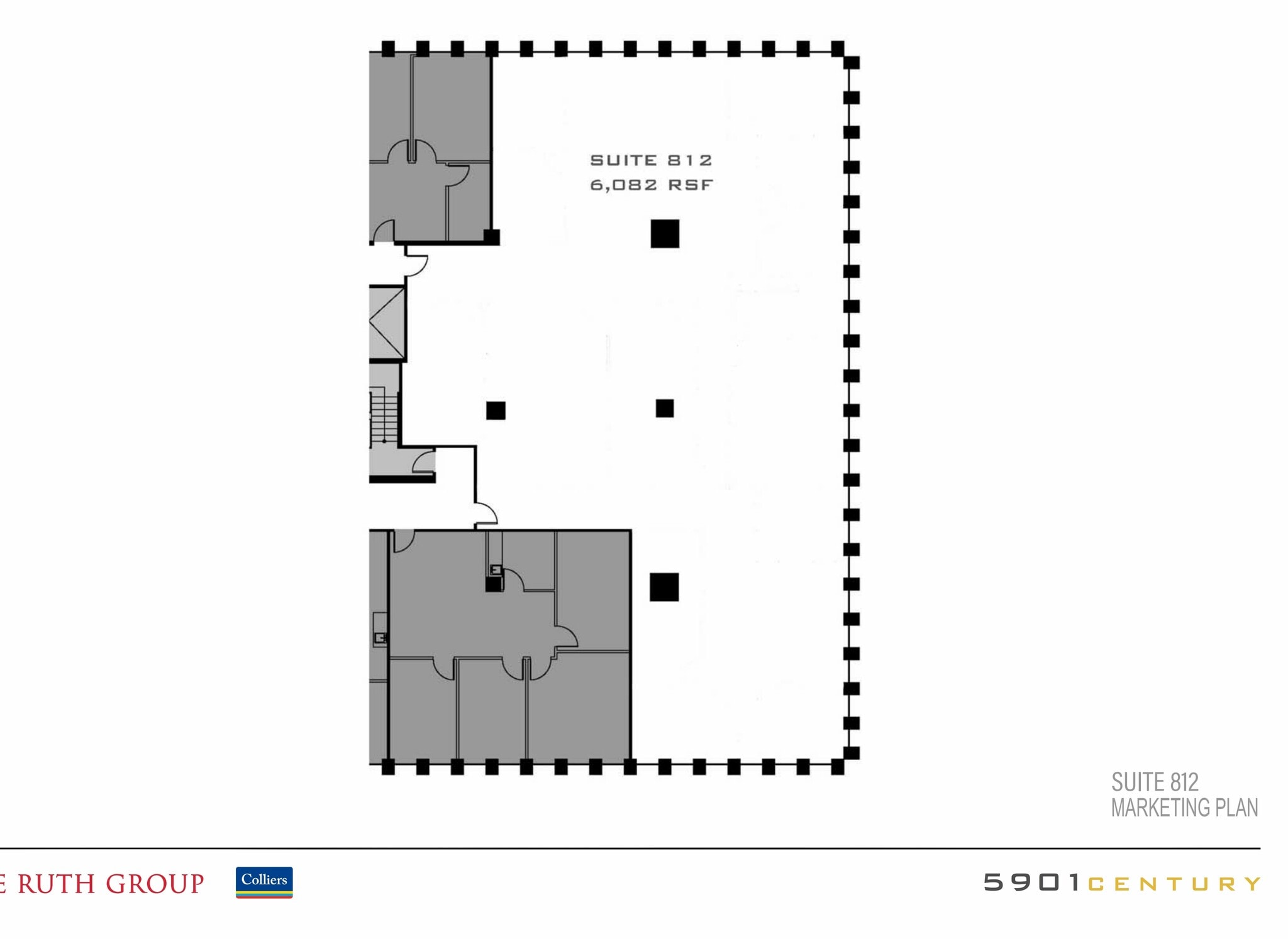 5901 W Century Blvd, Los Angeles, CA à louer Plan d’étage- Image 1 de 1