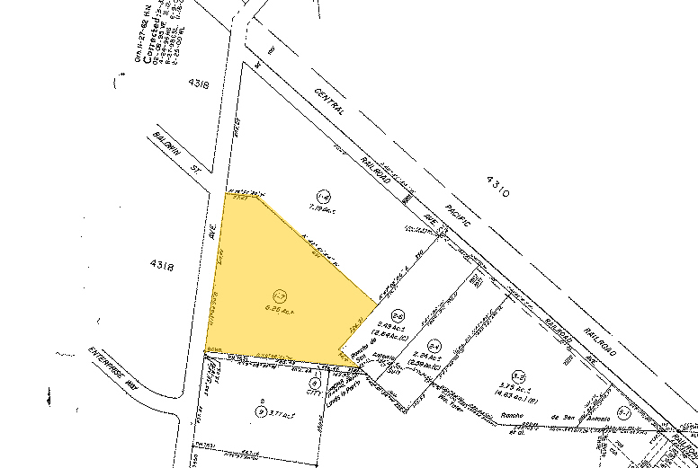 610-640 85th Ave, Oakland, CA à louer - Plan cadastral - Image 2 de 6