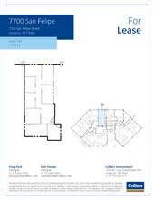 7700 San Felipe St, Houston, TX for lease Floor Plan- Image 1 of 1