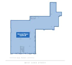 60 W 23rd St, New York, NY à louer Plan d’étage- Image 2 de 2
