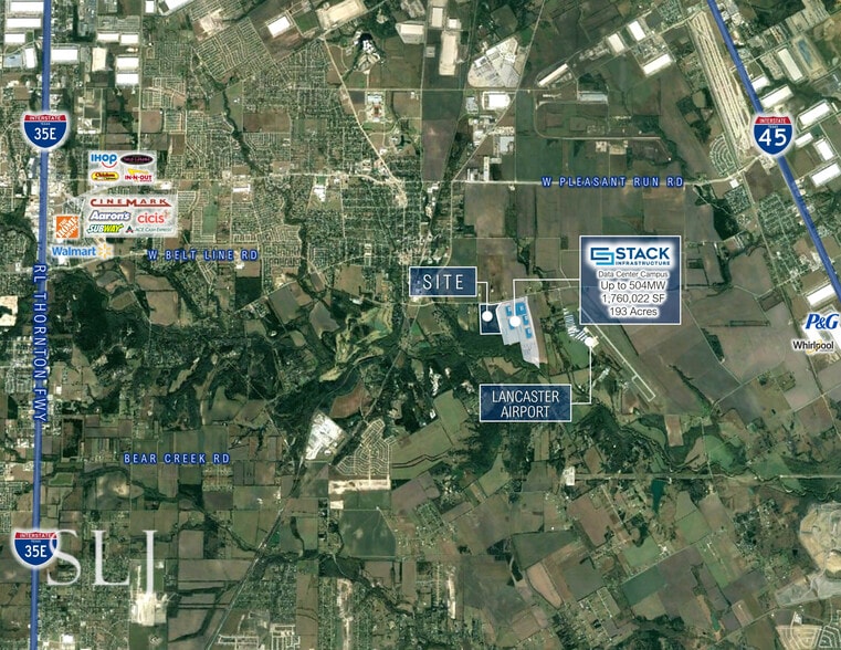 910 E Belt Line Rd, Lancaster, TX for sale - Aerial - Image 3 of 4