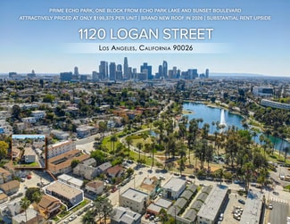 Plus de détails pour 1120 Logan St, Los Angeles, CA - Multi-résidentiel à vendre