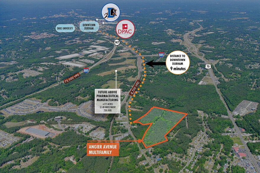 3729 Angier Ave, Durham, NC à vendre - Photo du bâtiment - Image 2 de 2