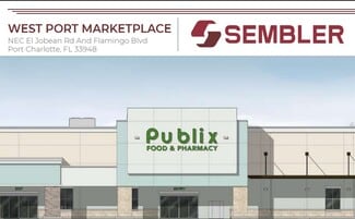 Plus de détails pour NEC of El Jobean Rd and Flamingo Blvd, Port Charlotte, FL - Commerce de détail à louer