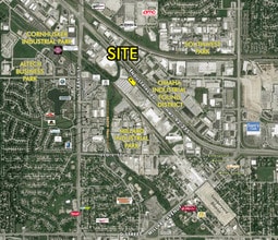 14007-14015 Industrial Rd, Omaha, NE - Aerial map view