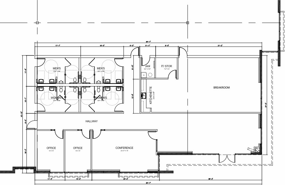 10855 Cherry Ave, Fontana, CA à louer Plan d’étage- Image 1 de 2
