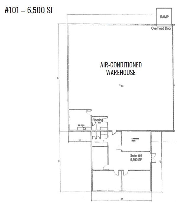 2474 Manana Dr, Dallas, TX à louer Plan d’étage- Image 1 de 1