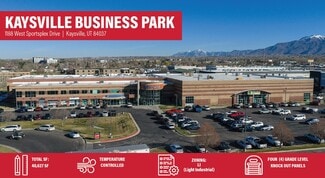 Plus de détails pour 1188-1190 W Sportsplex Dr, Kaysville, UT - Commerce de détail à louer