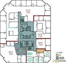18100 Von Karman Ave, Irvine, CA à louer Plan d’étage- Image 1 de 1