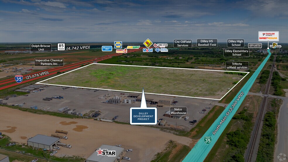 I-35, Dilley, TX à vendre - Photo du bâtiment - Image 2 de 5
