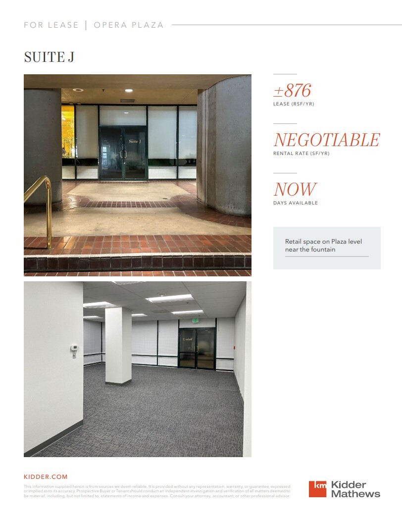 601 Van Ness Ave, San Francisco, CA à louer Plan d’étage- Image 1 de 1