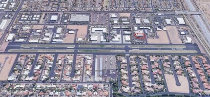 4185 W Kitty Hawk, Chandler, AZ - Aérien Vue de la carte