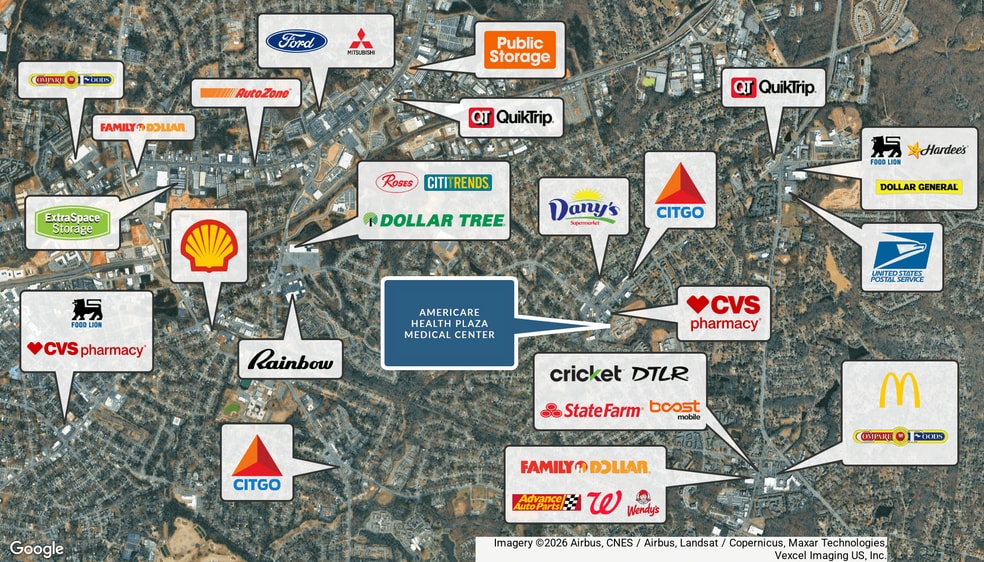 1805 Milton Rd, Charlotte, NC for lease - Building Photo - Image 2 of 3