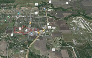 Shelly St, Kingsville, TX - Aerial  map view