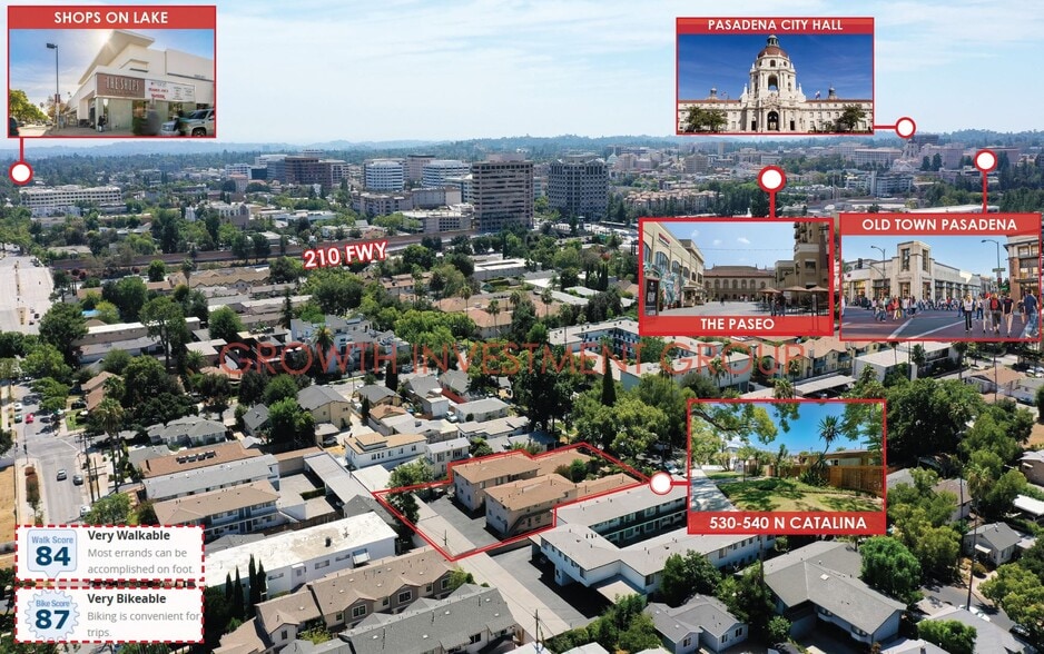 530-540 N Catalina Ave, Pasadena, CA for sale - Building Photo - Image 3 of 28