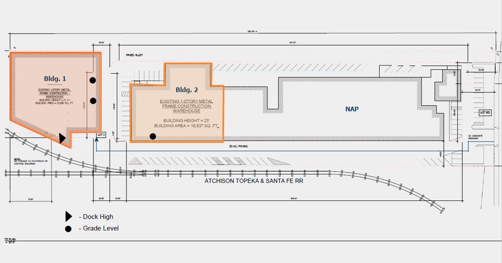 2707 N Garey Ave, Pomona, CA for lease - Site Plan - Image 2 of 9