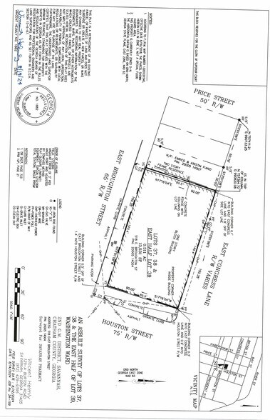 518 Broughton St, Savannah, GA à vendre - Plan de site - Image 3 de 3