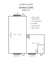 504 Center Rd, Fort Myers, FL for lease Floor Plan- Image 1 of 8
