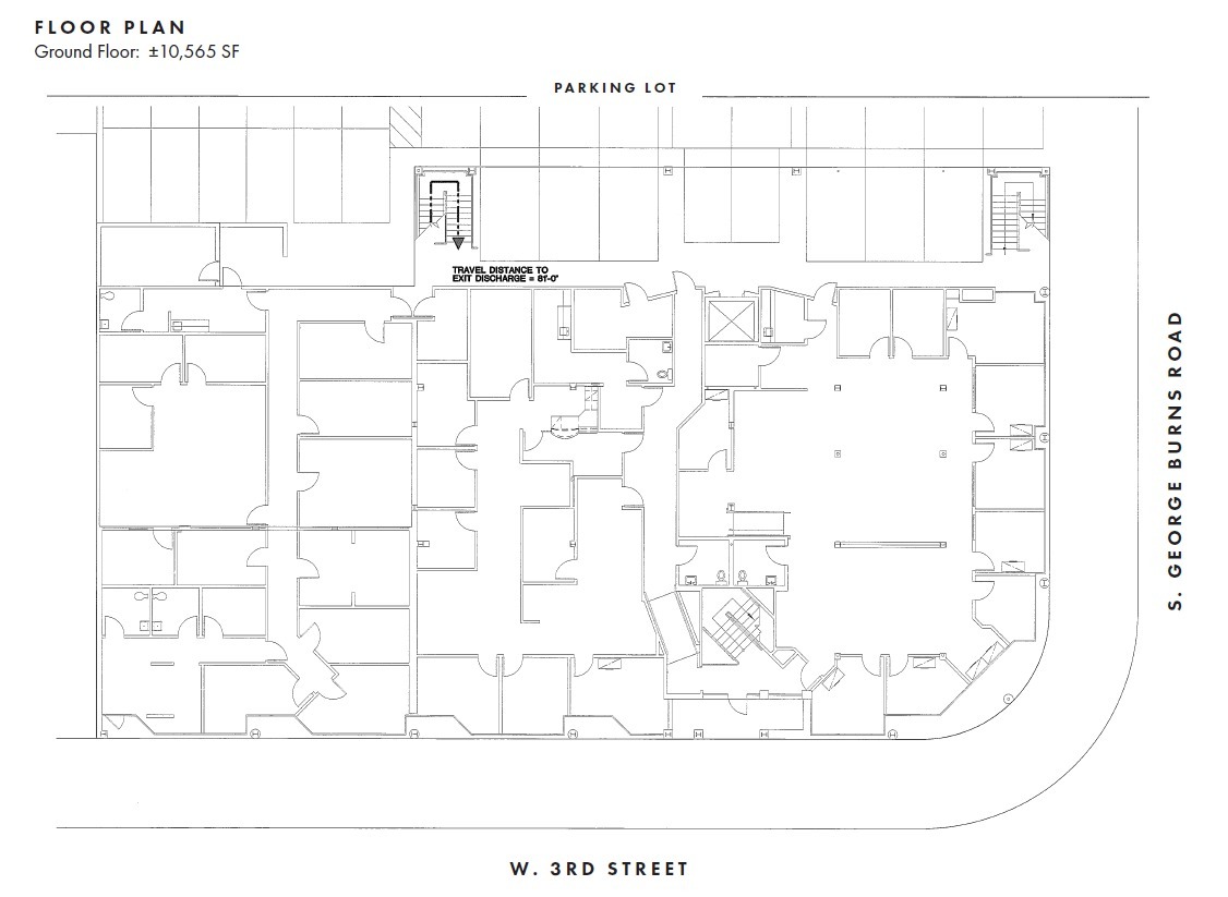 8701-8711 W 3rd St, Los Angeles, CA for lease Floor Plan- Image 1 of 2