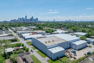 1301 Hays St, Houston, TX - AERIAL  map view