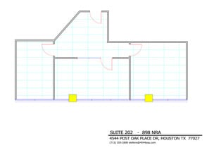 4544 Post Oak Pl, Houston, TX for lease Floor Plan- Image 1 of 1