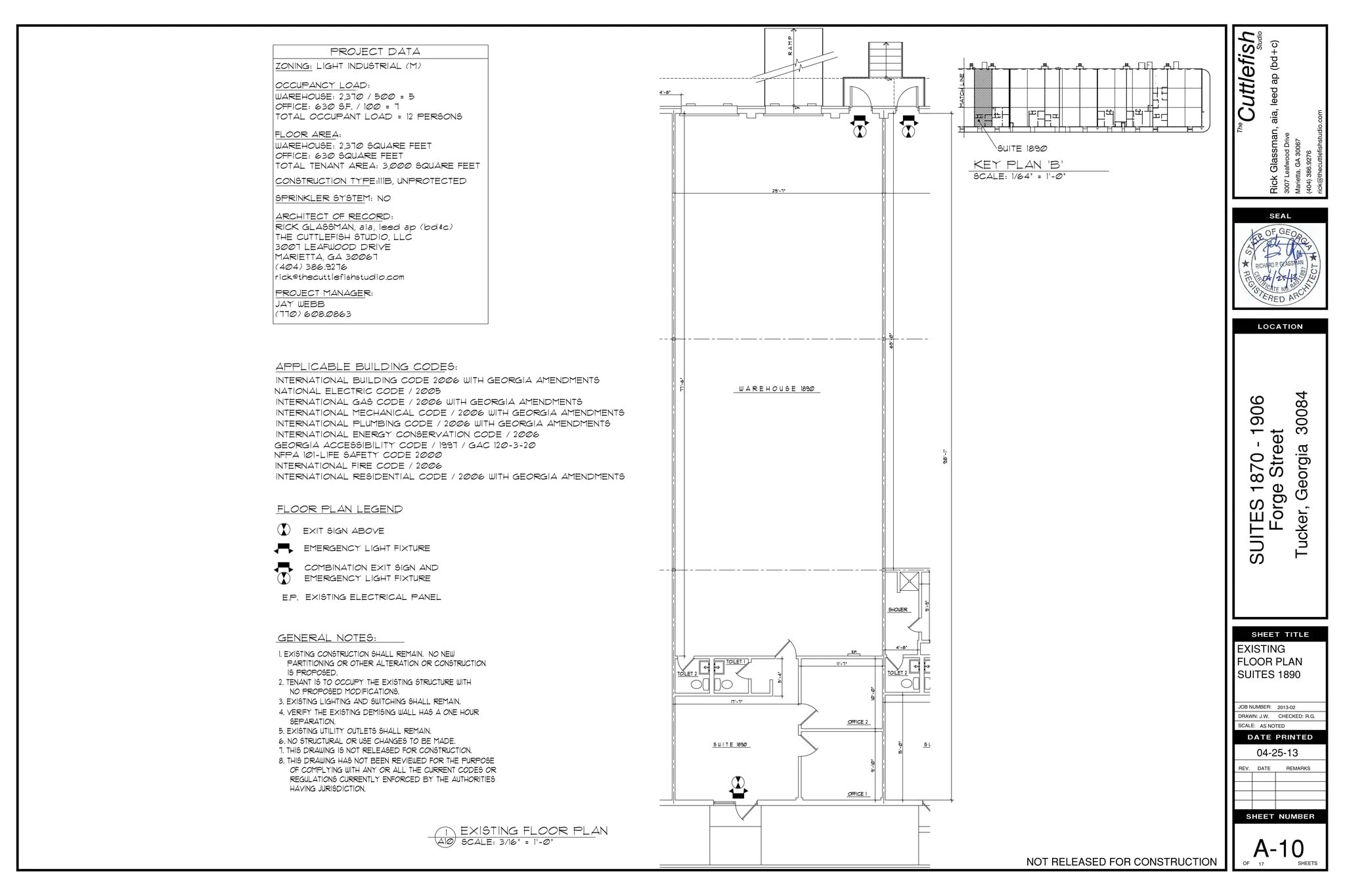 1870-1908 Forge St, Tucker, GA for lease Site Plan- Image 1 of 1