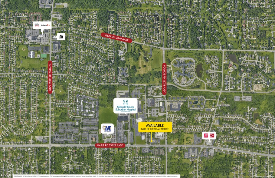 1630 Maple Rd, Buffalo, NY for lease - Aerial - Image 3 of 8